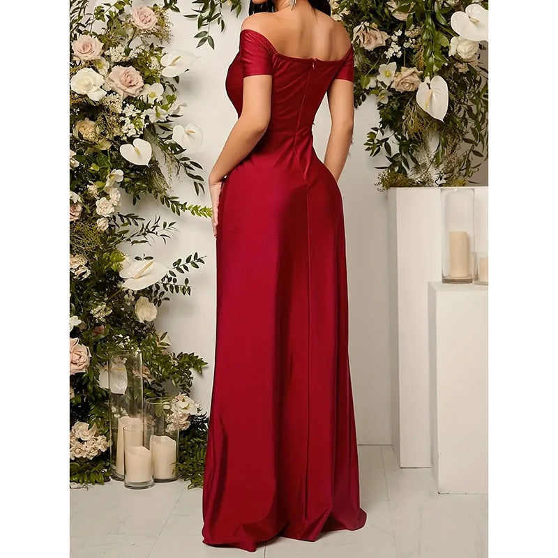 Off Shoulder Bodycon Gown