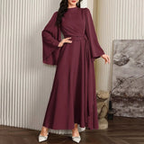Middle Eastern Flare Sleeve Maxi