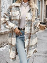Plush Faux Fur Autumn Coat