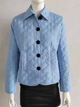 Chic Lapel Cotton Padded Jacket