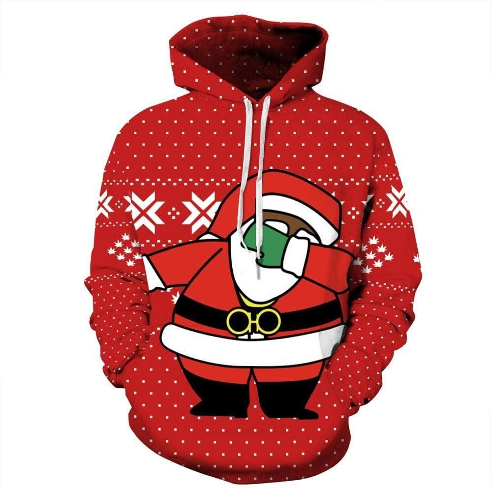 3d Snowman Digital Printing Christmas Sweater-5