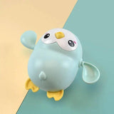 Baby Bath Toy Kawaii Swimming Penguin Bath Pool Toy Cute-Green-2