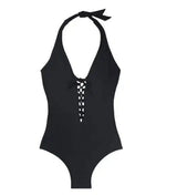 Bikini Swim Fashion Solid Color One-piece-2