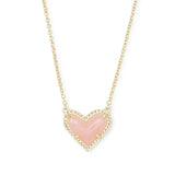 Chic Heart Pendants: Trendy Necklaces for Every Style-Pink-4