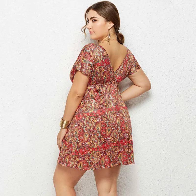 Dress Women Floral Print-2