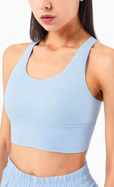 Cross Beauty Back Yoga Bra Women-2