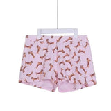 Lovemi Women's Corgi Print Shorts - Comfortable Lounge-7