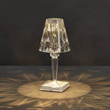 Diamond Crystal Rechargeable Decorative Table Lamp-9