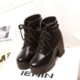 EAVE CAT 3 Color Winter Lace-Up Sexy Women Boots Fashion-6