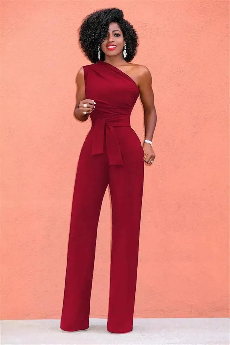 Shoulder Rompers Womens Jumpsuit-2