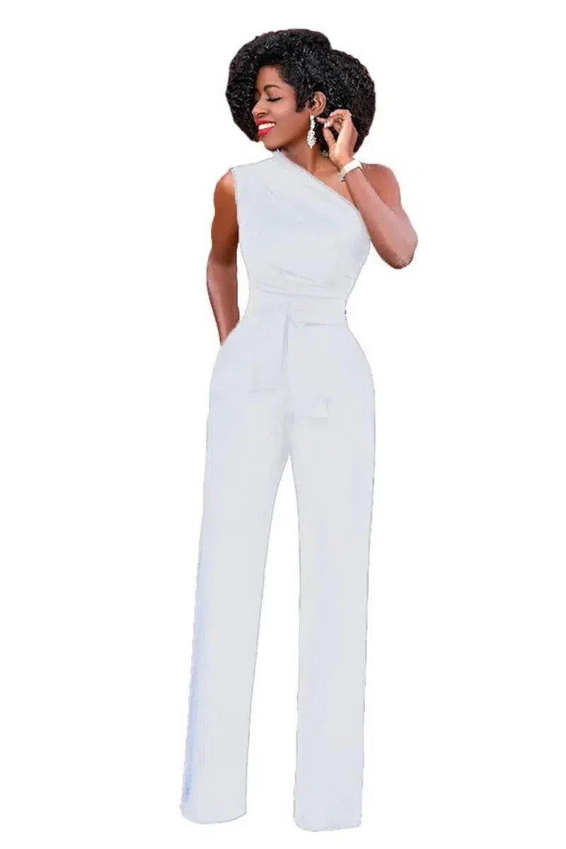 Shoulder Rompers Womens Jumpsuit-4