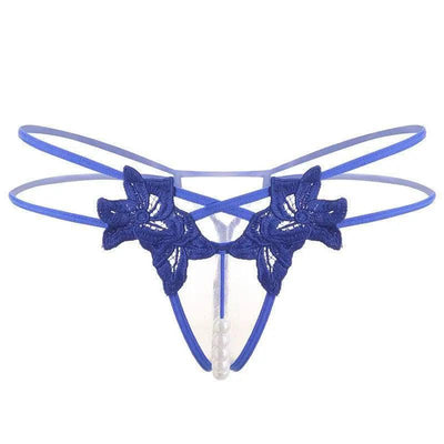 Lingerie Embroidered Women's Thong-3