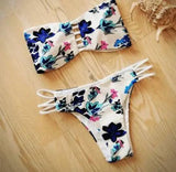 Fabulous Women Bikini Set Bandage Push Up Padded Swimwear-2