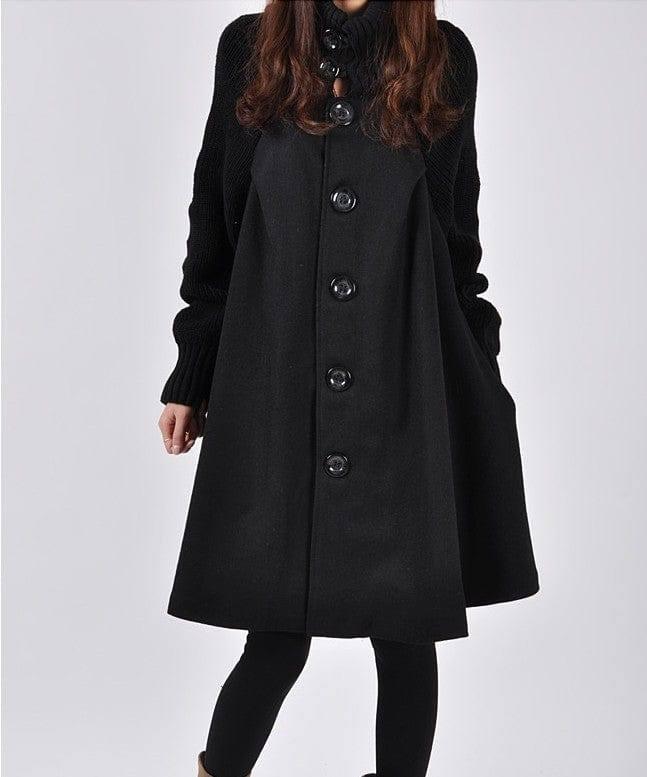 Fashion Mid-length Trench Coat For Women-2