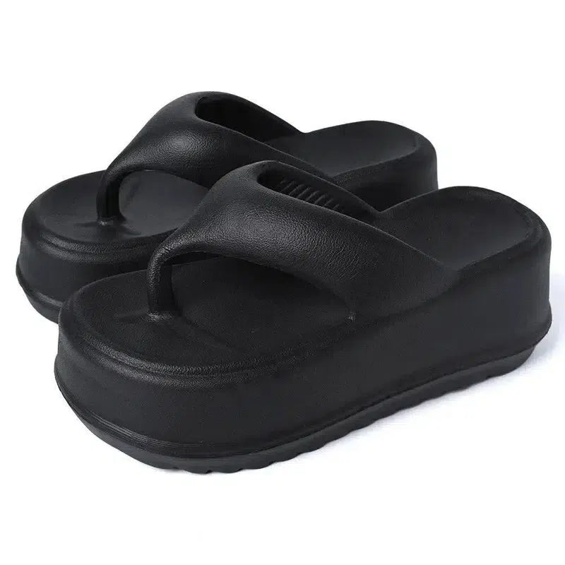 Flip Flops New Split Toe Muffin Platform-7