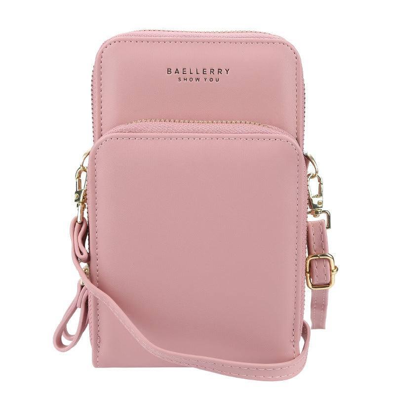 Large Capacity Crossbody Shoulder Bags For Women Fashion Zipper Mobile Phone Bag-7