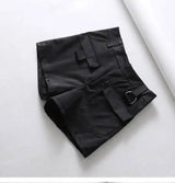 Cargo Shorts-Black-16