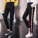 Casual sports pants female thin section students Korean-1-1