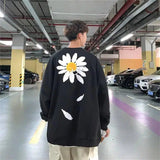 LOVEMI - Lovemi - Chrysanthemum sweater couple hip-hop coat