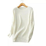 Cozy Knit Crewneck Sweater for Casual Wear-1