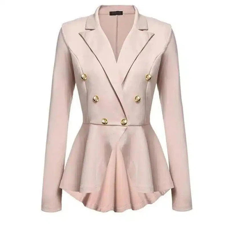 LOVEMI - Lovemi - Fashion Slim Fit Women Blazer Jackets Womens White