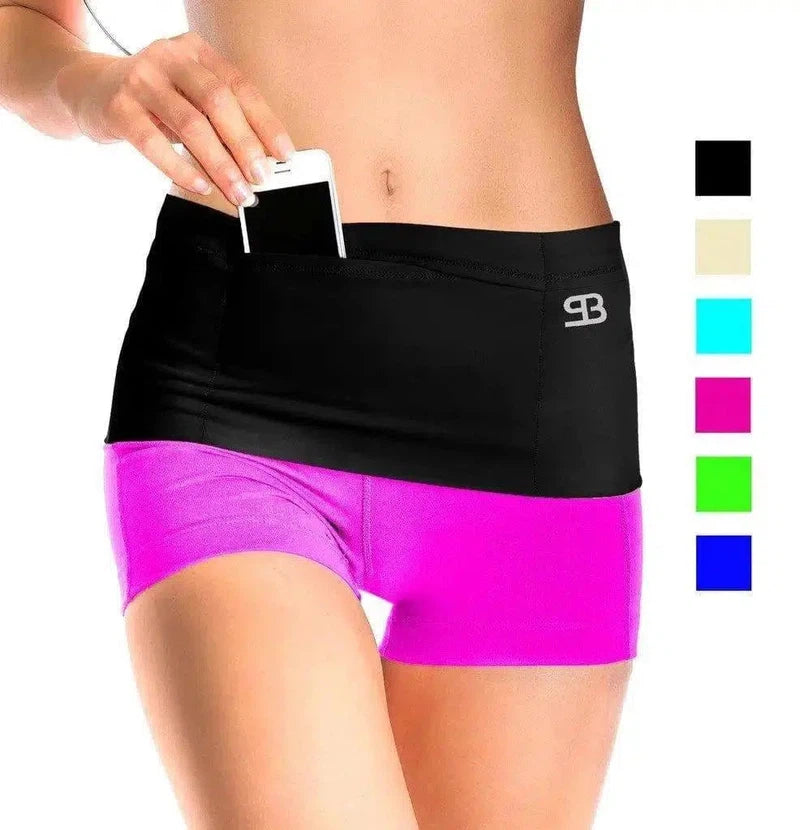 Fitness running belt and cycling belt-Rosered-12