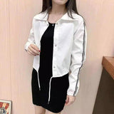 LOVEMI - Lovemi - Loose drawstring shirt jacket