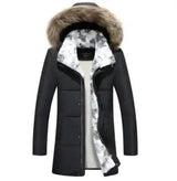 LOVEMI - Lovemi - new down jacket men's long section Korean youth