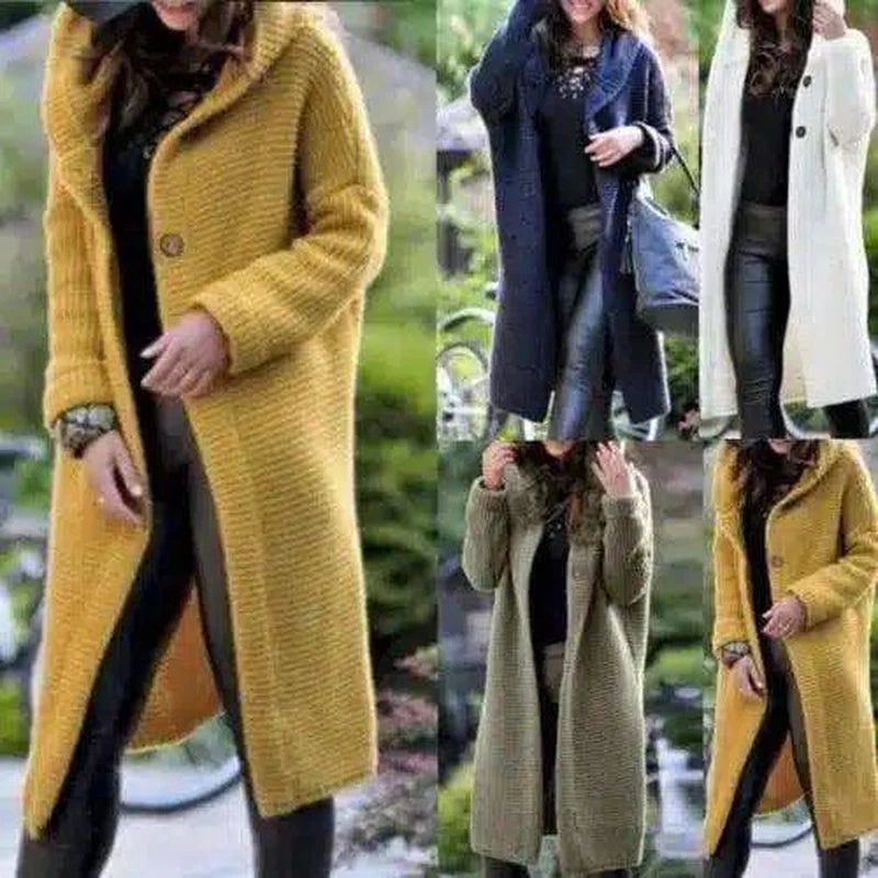 LOVEMI - Lovemi - NEW Women's Baggy Cardigan Coat Tops Ladies Chunky