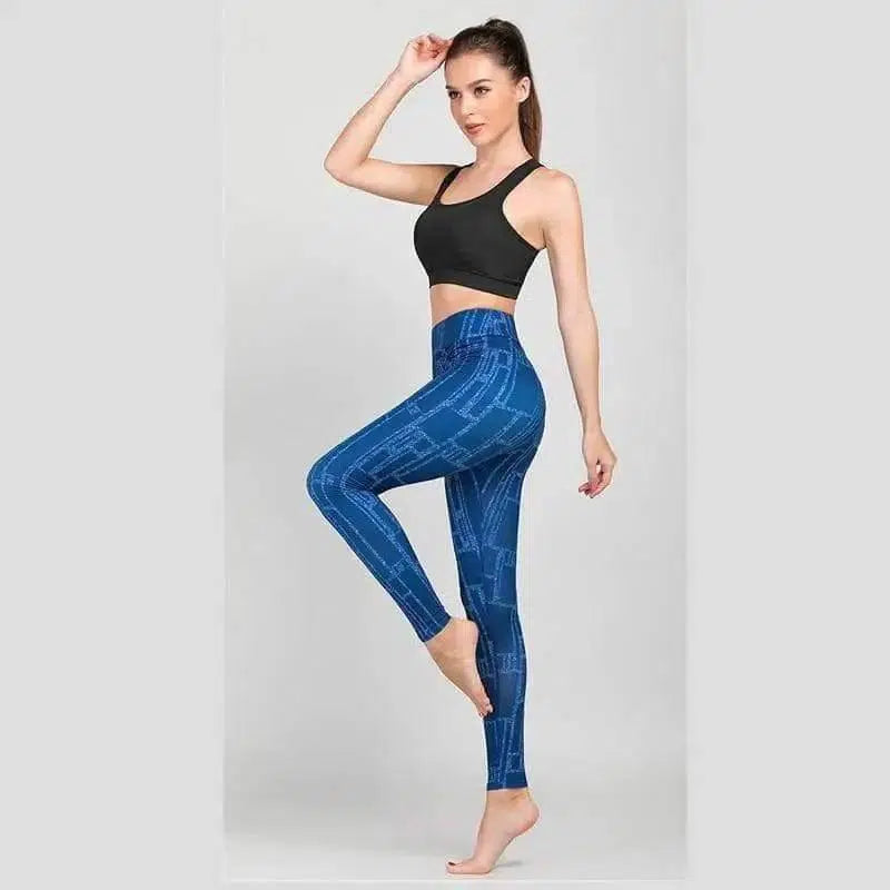 LOVEMI - Lovemi - Print yoga running pants