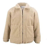 LOVEMI - Lovemi - shearling coat jacket women autumn winter warm