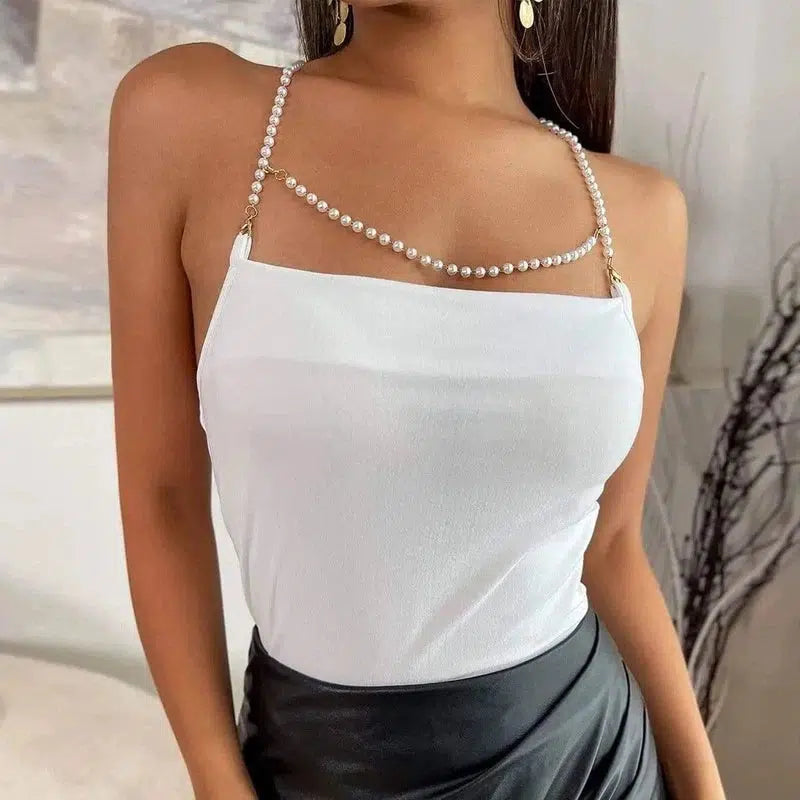 Sleeveless Bottoming Tube Top Sling Tight-Fitting Vest-2