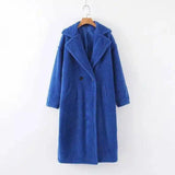 Winter Women's Fashion Coats-Royal Blue-5