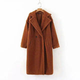 LOVEMI - Lovemi - Street style lamb wool coat