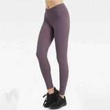 Vibrant Bright Running Pants for Women-Bean Paste Purple-5