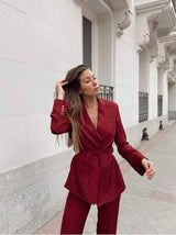 LOVEMI - Lovemi - Suit Jacket Ins Cold Wind Chic Design Sense Of