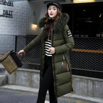 LOVEMI - Lovemi - Winter Elegance: Chic Padded Jacket with korean