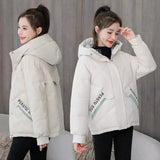 LOVEMI - Lovemi - Winter Ladies' Casual Korean Down Cotton Jacket