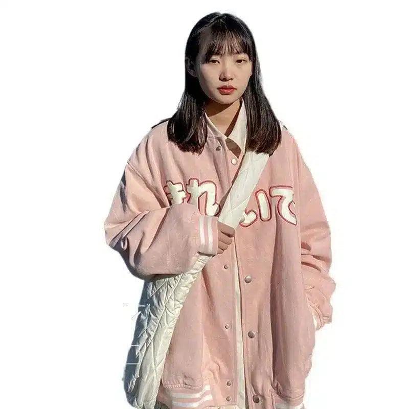 LOVEMI - Lovemi - Women's Baseball Uniform Spring Korean Student