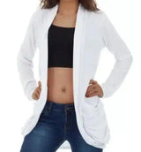 LOVEMI - Lovemi - Women's Short Jacket With Solid Color Long Sleeve