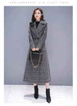 LOVEMI - Lovemi - Women's woolen coat mid-length slim temperament