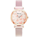 Magnet buckle leisure watch-Pink-18