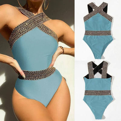 Riseado Push Up Swimsuit One Piece Swimwear Women-U1804-13