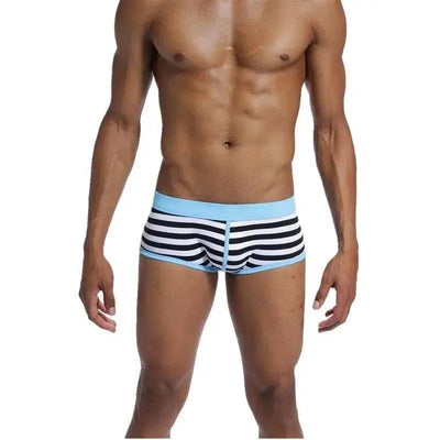 Striped men's boxer-1