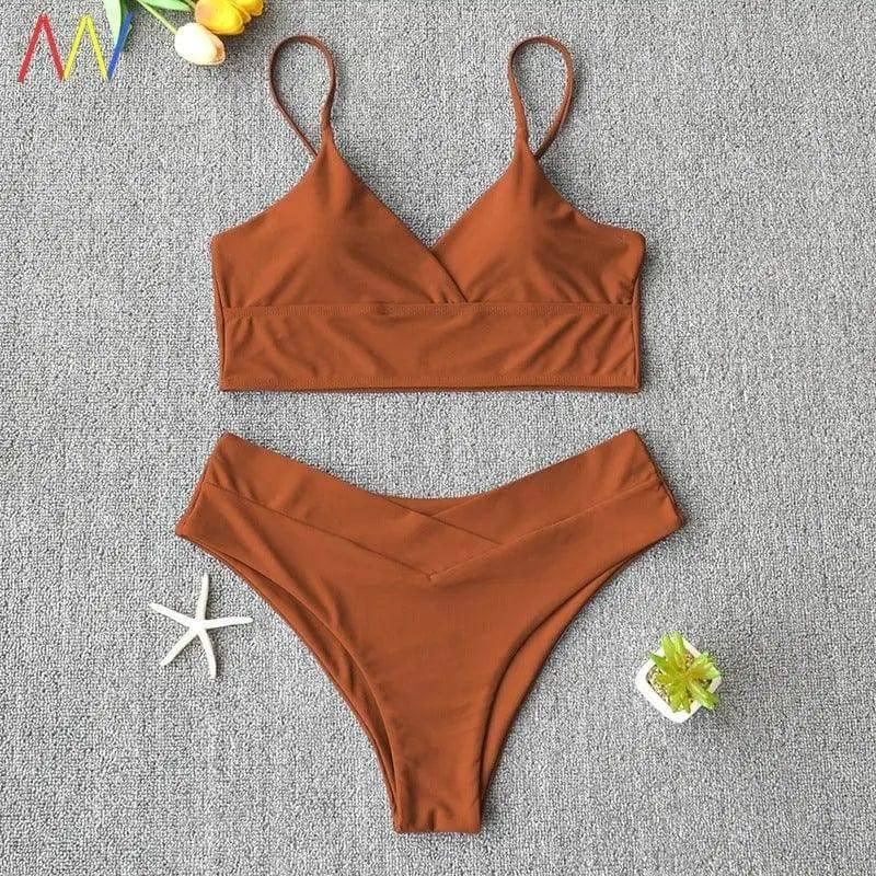 Swim Suit Swimsuit Women Two Piece Swimwear Beach Bikini 27-1