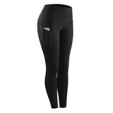 Women Compression Skinny Fitness Leggings Women Stretch-Black-3