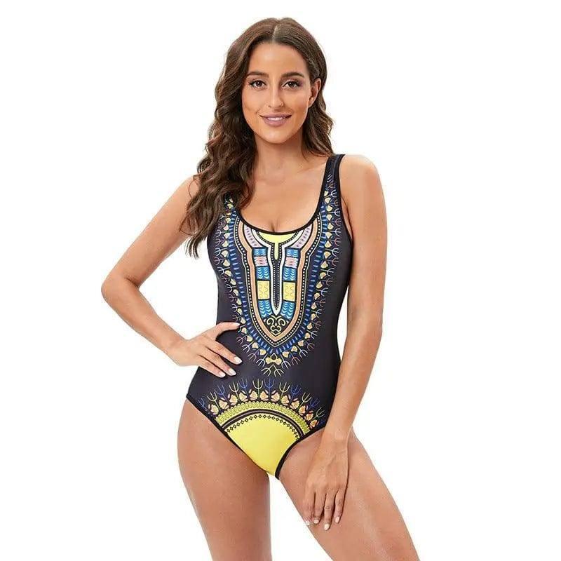 Women's Plus Size Indian Style Swimsuit Bikini-Color-2