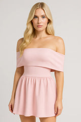 Vestido de férias de praia estilo europeu e americano em malha