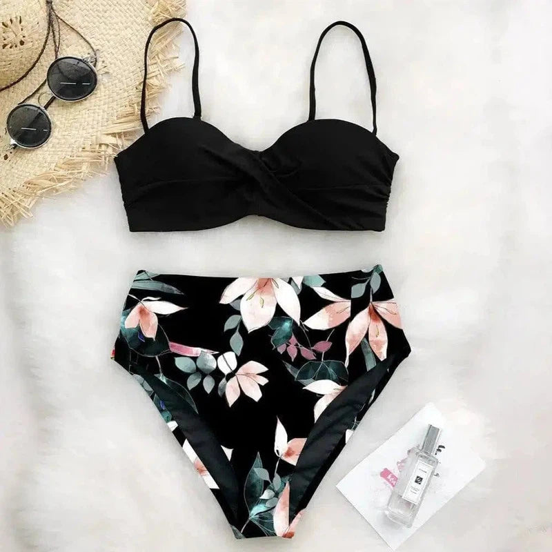 Printed bikini swimsuit-B-2