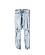 Zipper jeans-Lightblue-2